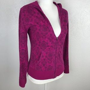 The North Face | Zip Up Hoodie Deep V Neck | S